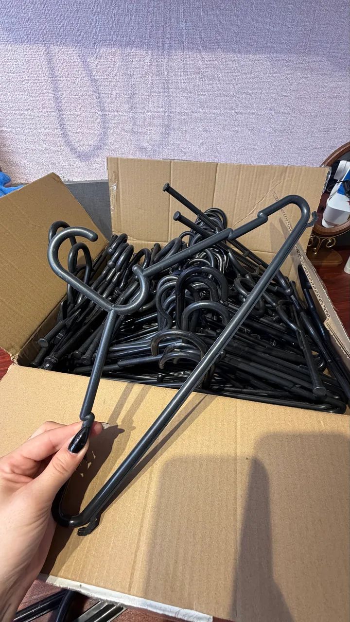 70 Cabides plásticos diversos  - Foto 4