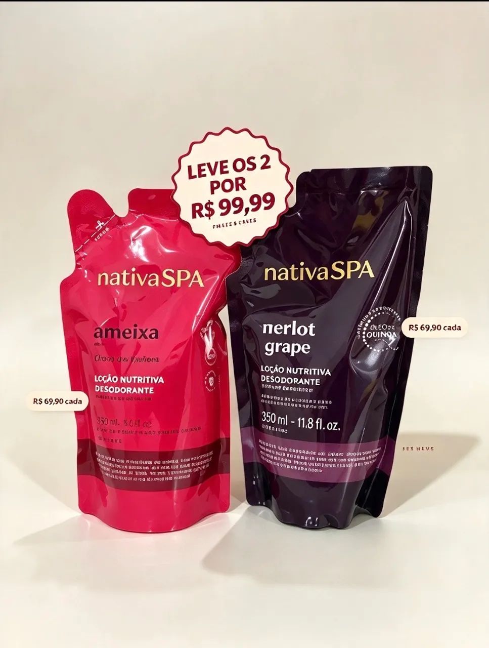 Refil nativa spa 