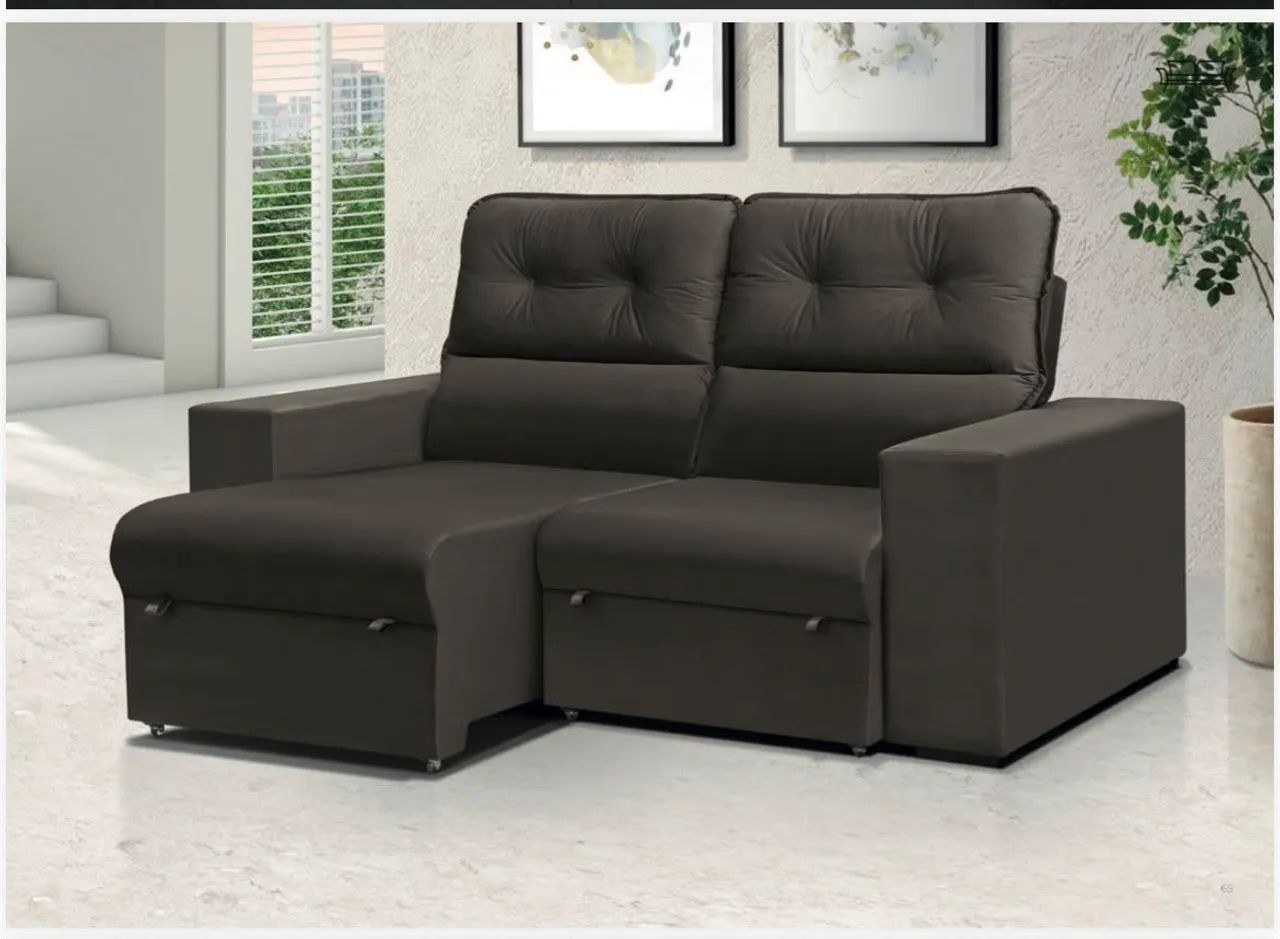 Sofa retrátil novo