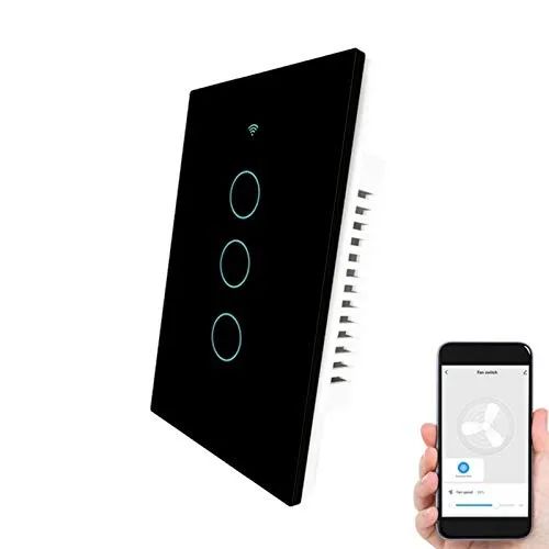 Interruptor Inteligente Touch Moes Zigbee 3 botões - Foto 3