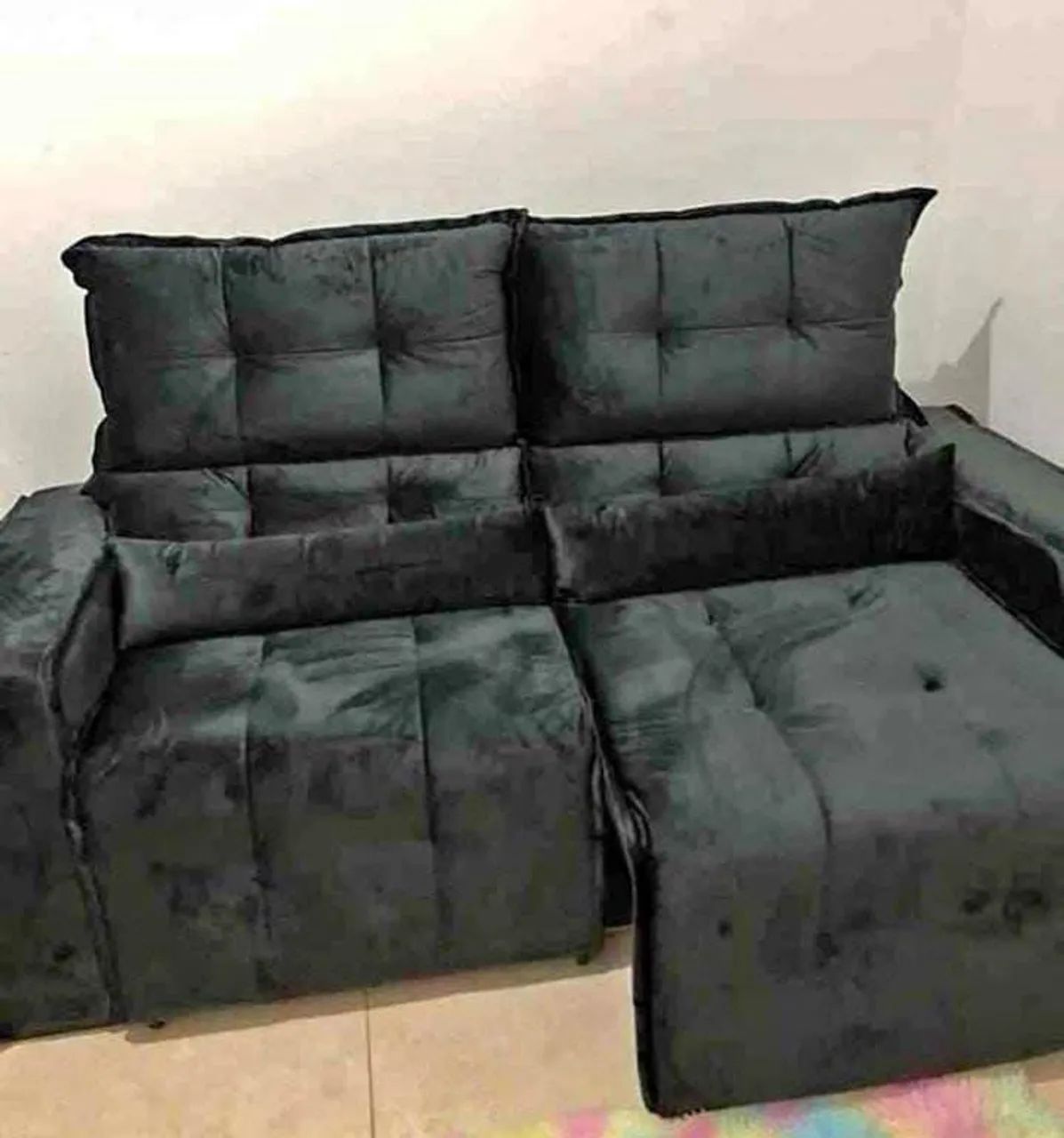 MARAVILHOSO SOFÁ RETRATIL RECLINAVEL 2,00 