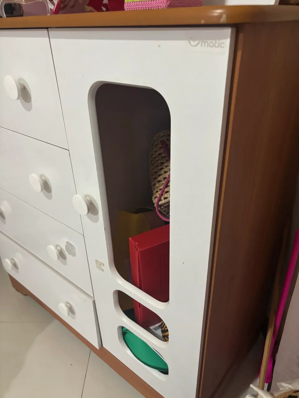 Guarda roupa e cômoda infantil - Foto 5