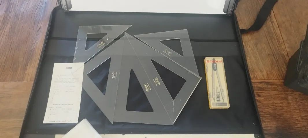 Prancheta Desenho Japonesa Mutoh A2 + Bolsa + Kit Trident - Foto 2