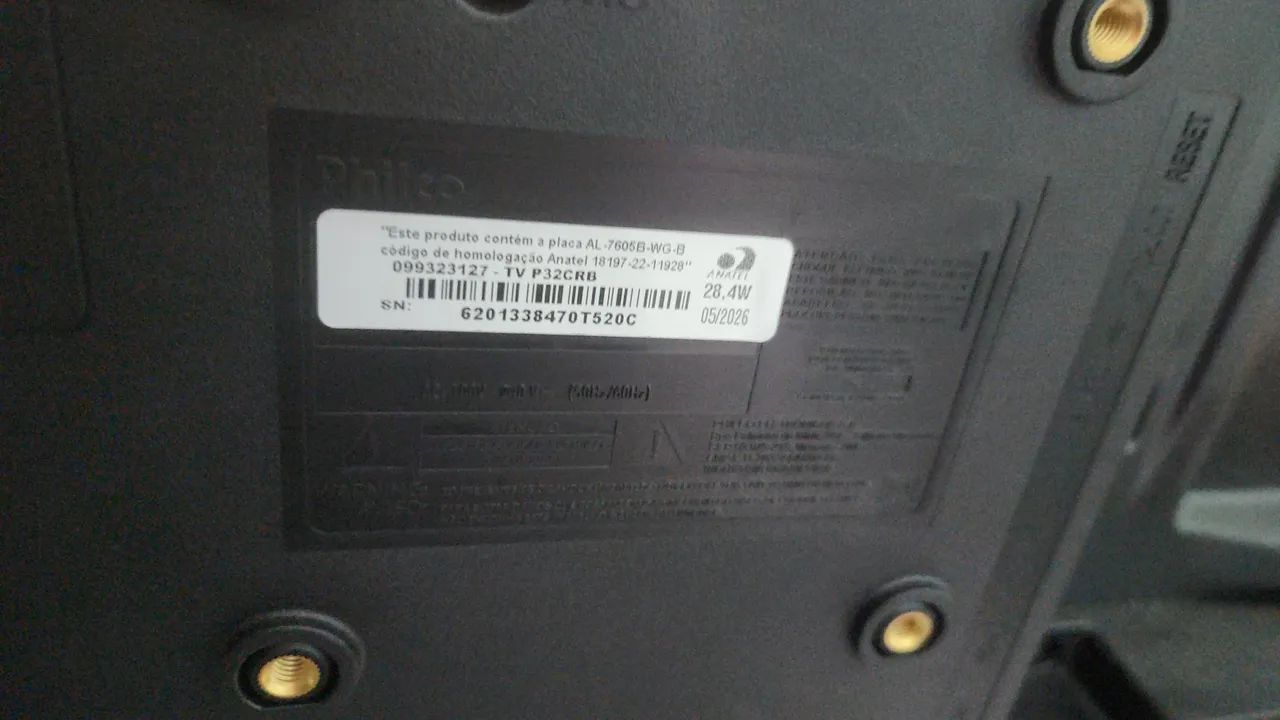 Vendo tv 32 smart com tela quebrada  - Foto 3