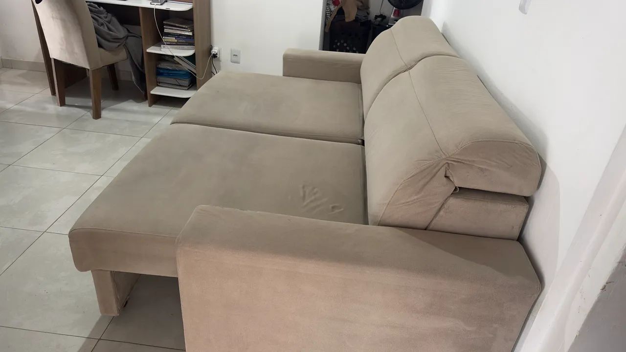 Sofá cama com a cabeceira reclinável  - Foto 2