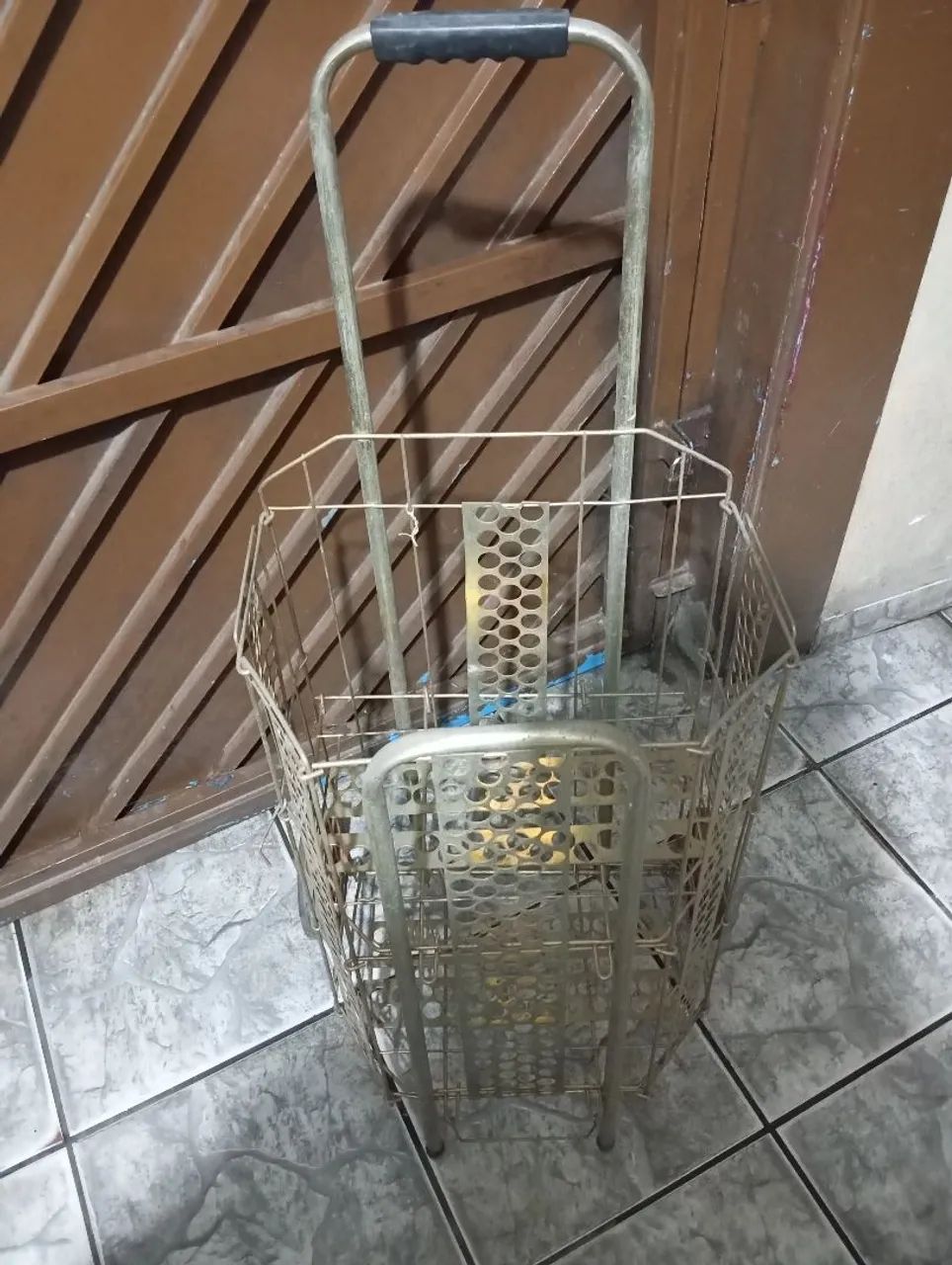 Carrinho de feira reforçado 