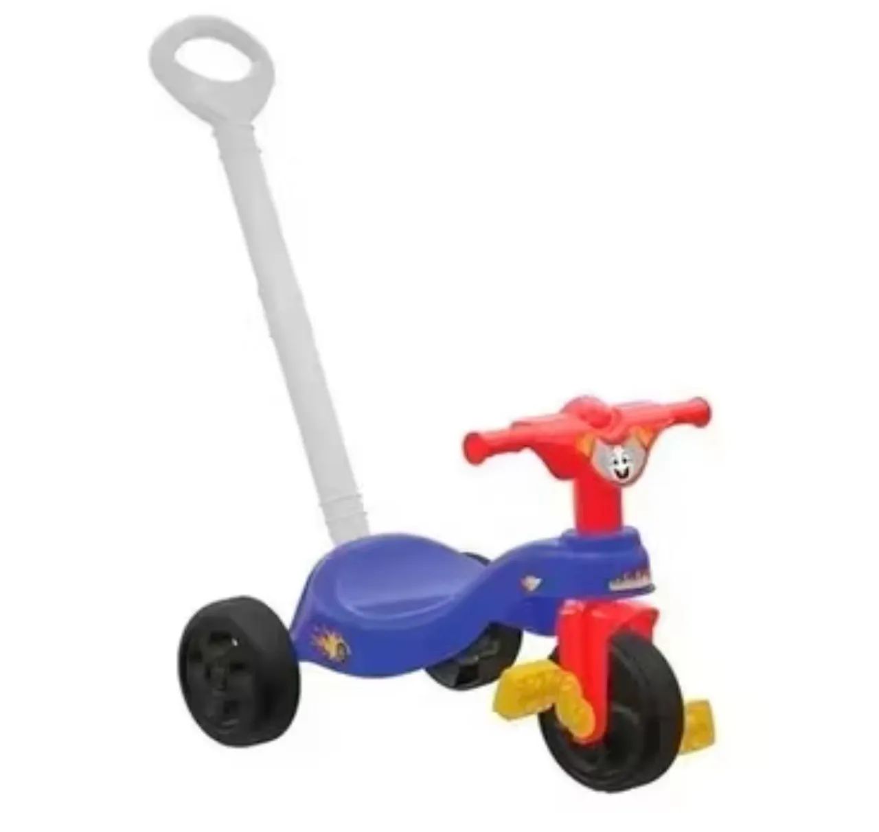 Triciclo Fast C/ Empurrador - Pais E Filhos - Foto 2