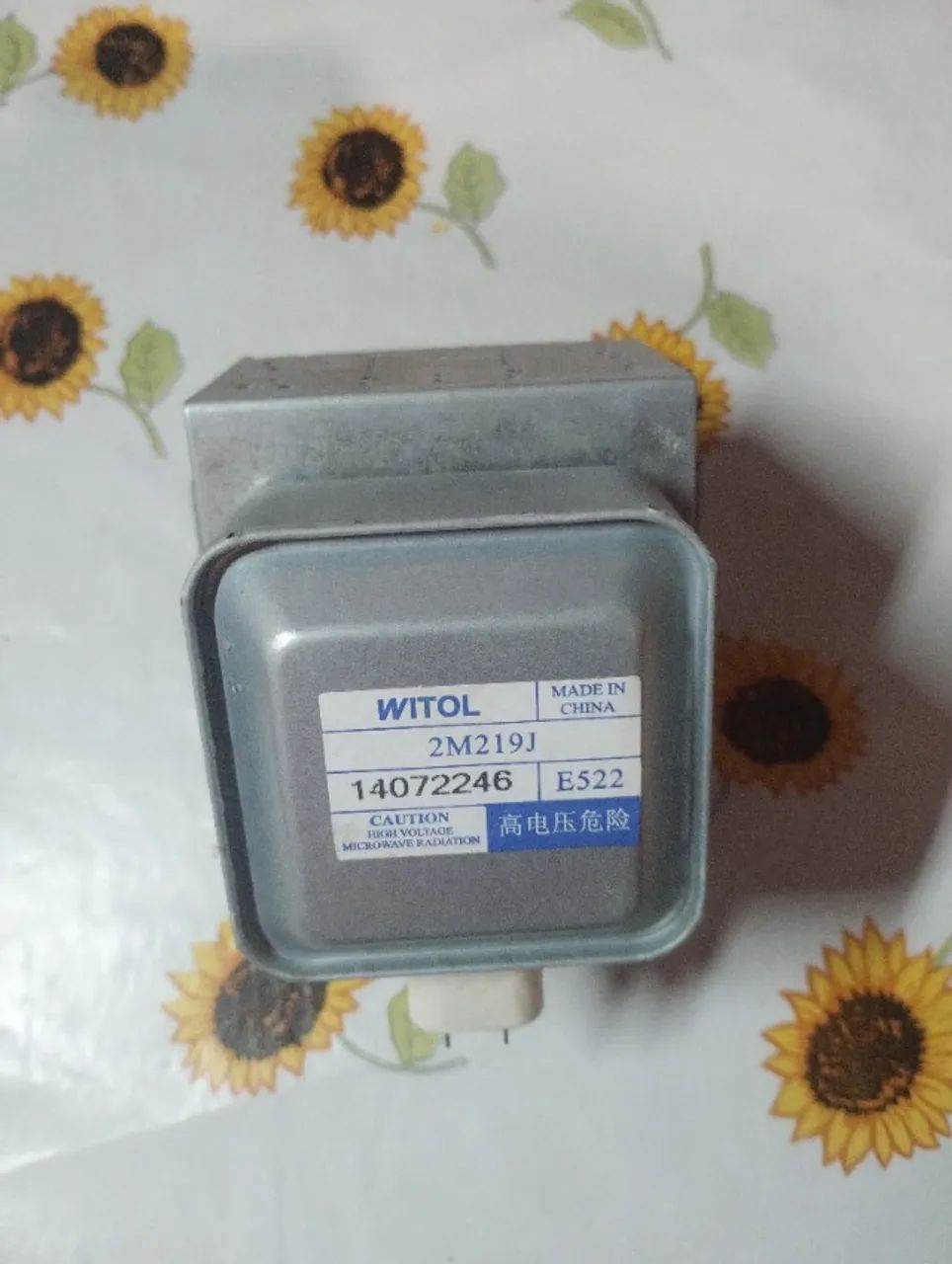 Magnetron Eletrolux microondas 
