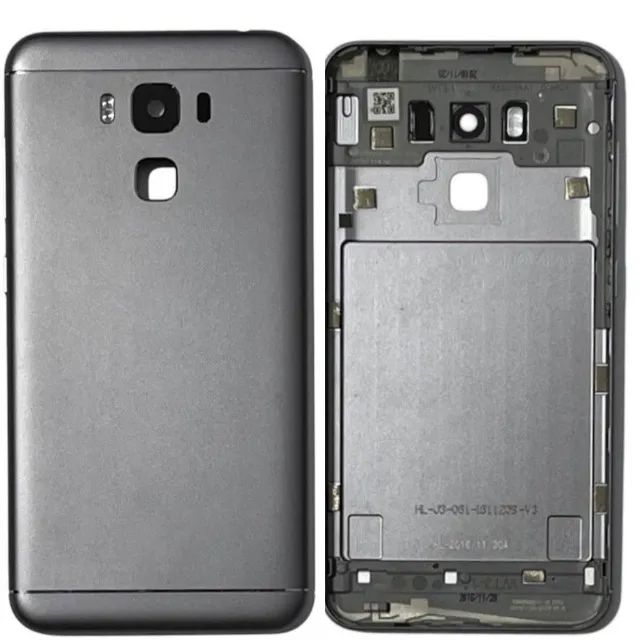 Tampa Traseira Metal Asus Zenfone 3 Max Zc553kl Tela De 5.5 Prata Original