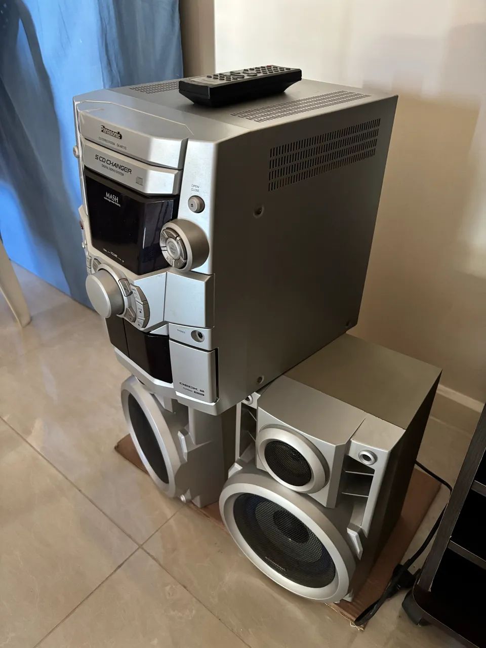 Aparelho de som 3 em 1 panassonic - Foto 2