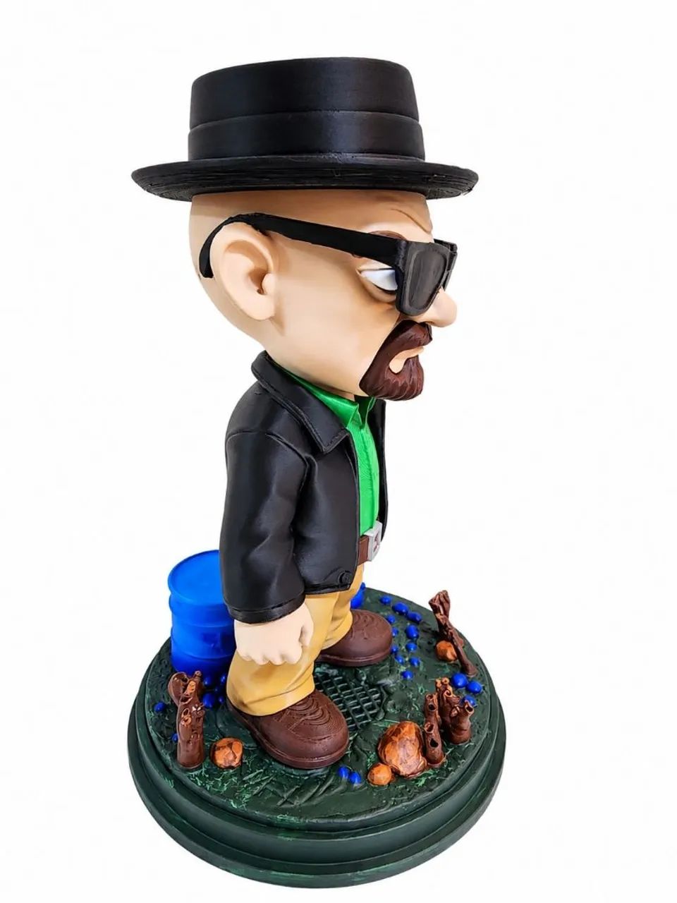 Heisenberg Breaking Bad Boneco Colecionável 3d De 24 Cm - Foto 2