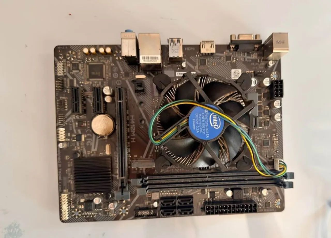 Placa H110 e I5 7400 - Foto 2
