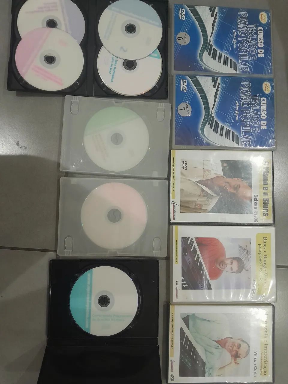 Aulas de teclado e piano em DVD - Foto 2
