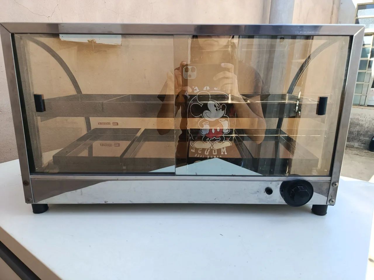 Vitrine Estufa Aquecida em Inox com 8 Bandejas - Foto 3