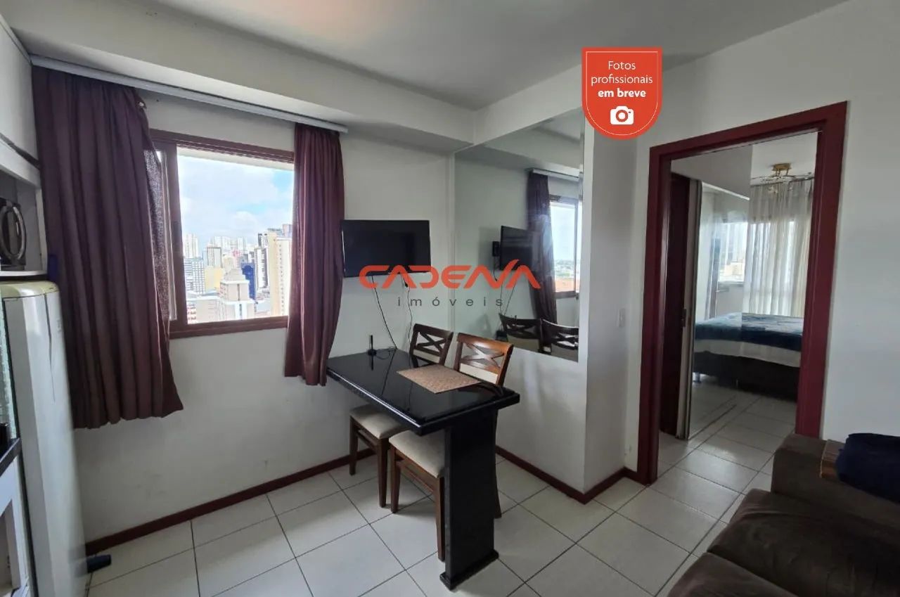 Apartamento com 1 quarto para aluguel no Centro de Curitiba