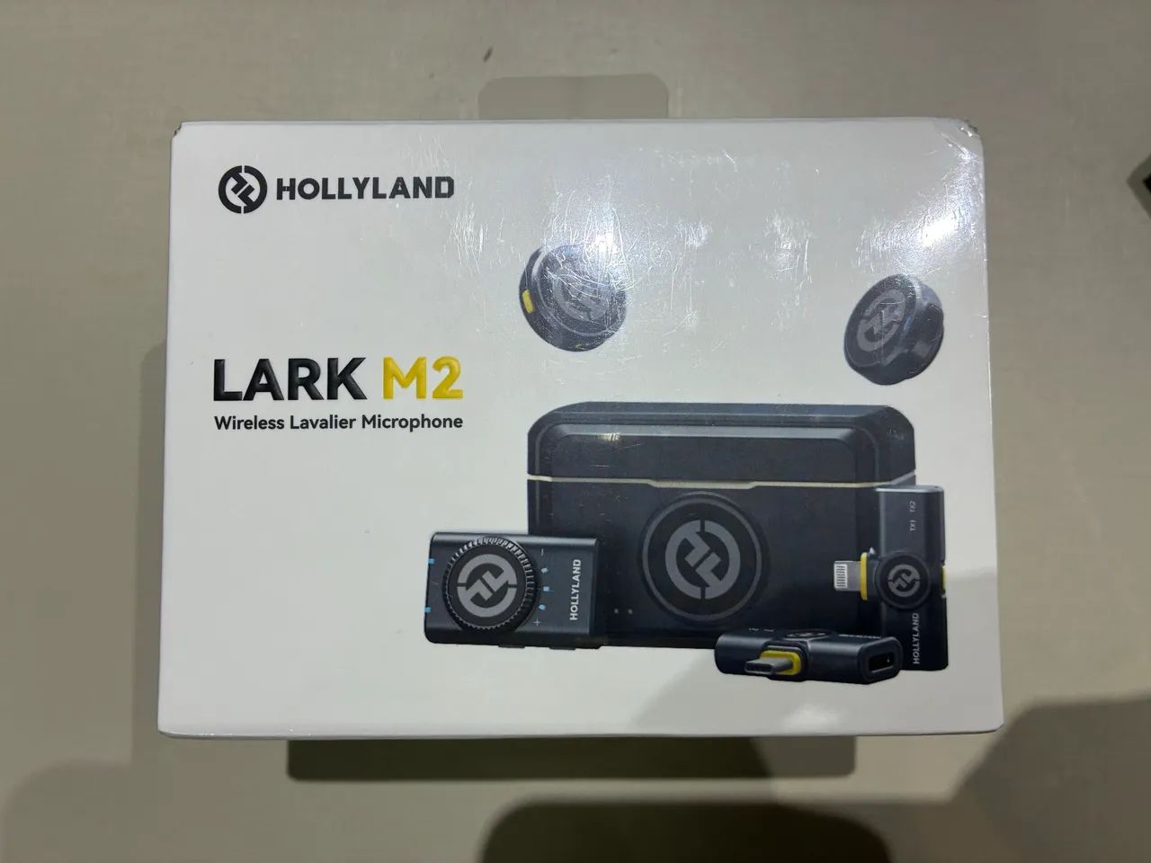 Microfone de lapela Lark M2 combo