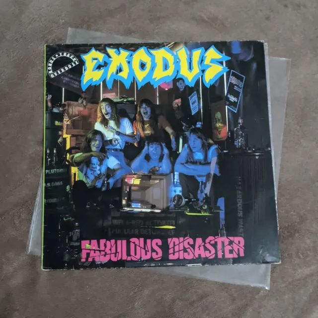 vinil fabulous disaster - exodus
