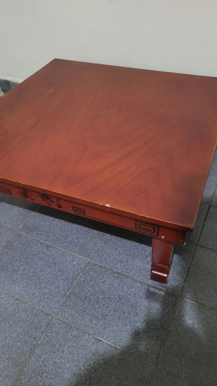Mesinha de centro madeira mesa