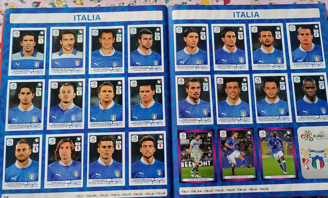 Álbum Eurocopa 2012 - sem nenhum detalhe. - Foto 5