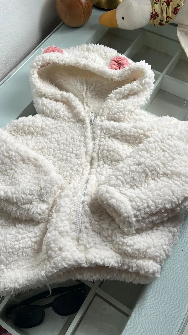 Casacos e moletom menina 1 a 2 anos 