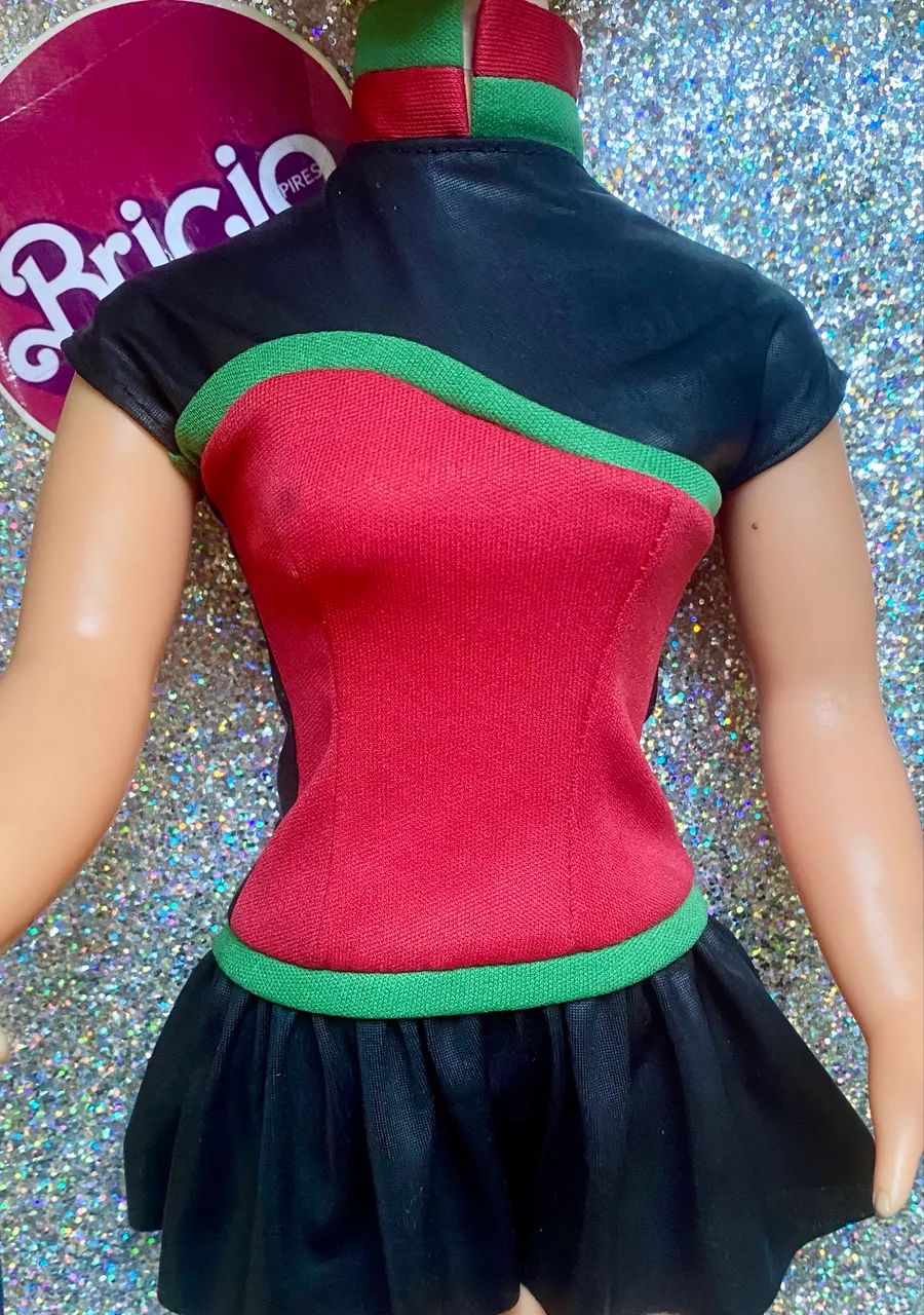 Roupinha boneca Xuxa tamanho média 