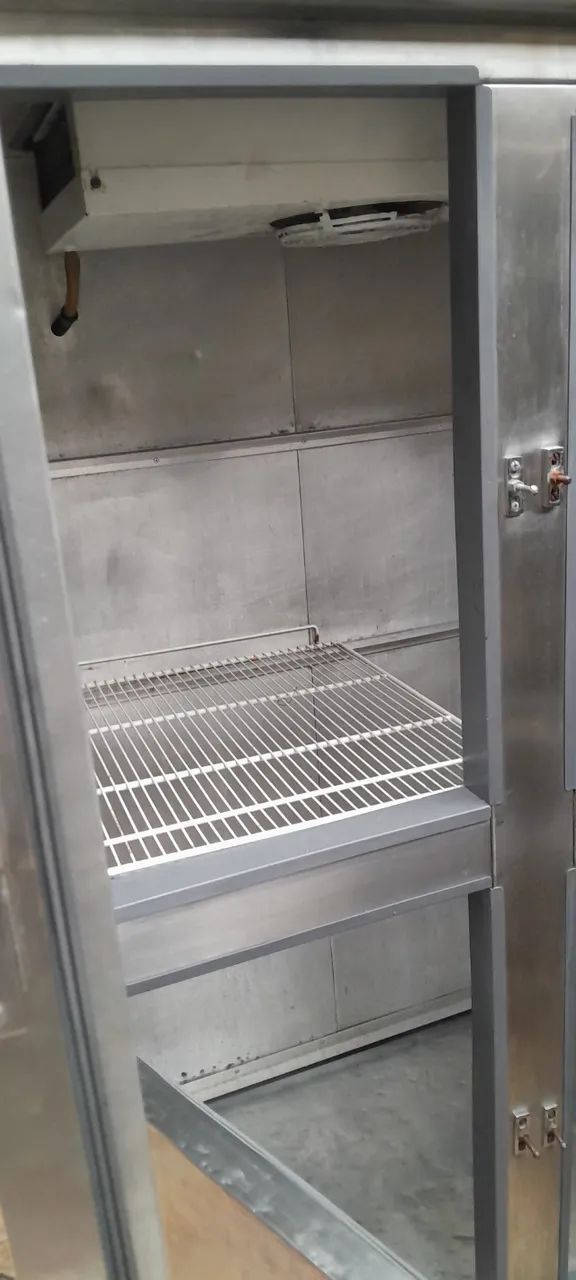 Geladeira industrial inox 