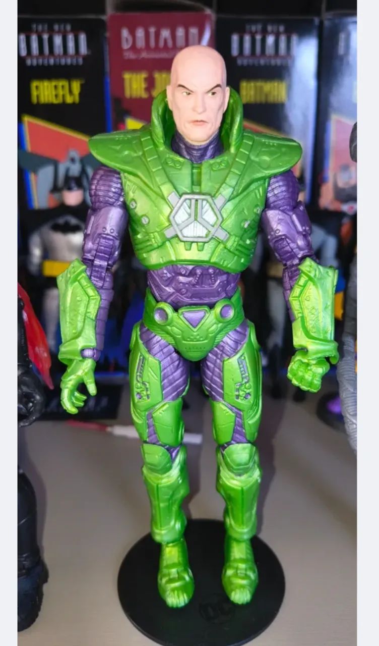 Bonecos Cheeth e Lex Luthor 