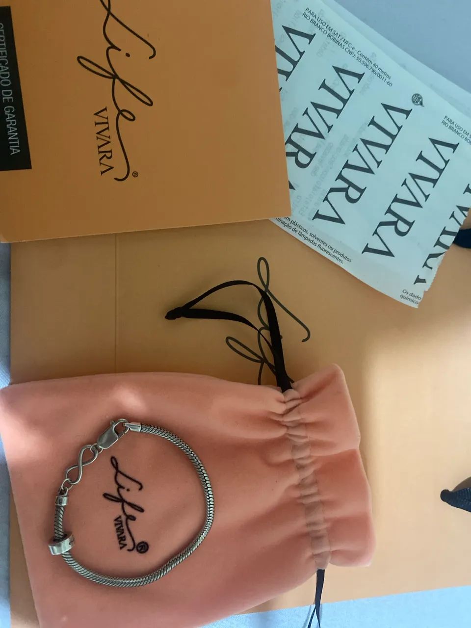 Pulseira Vivara Infinito 