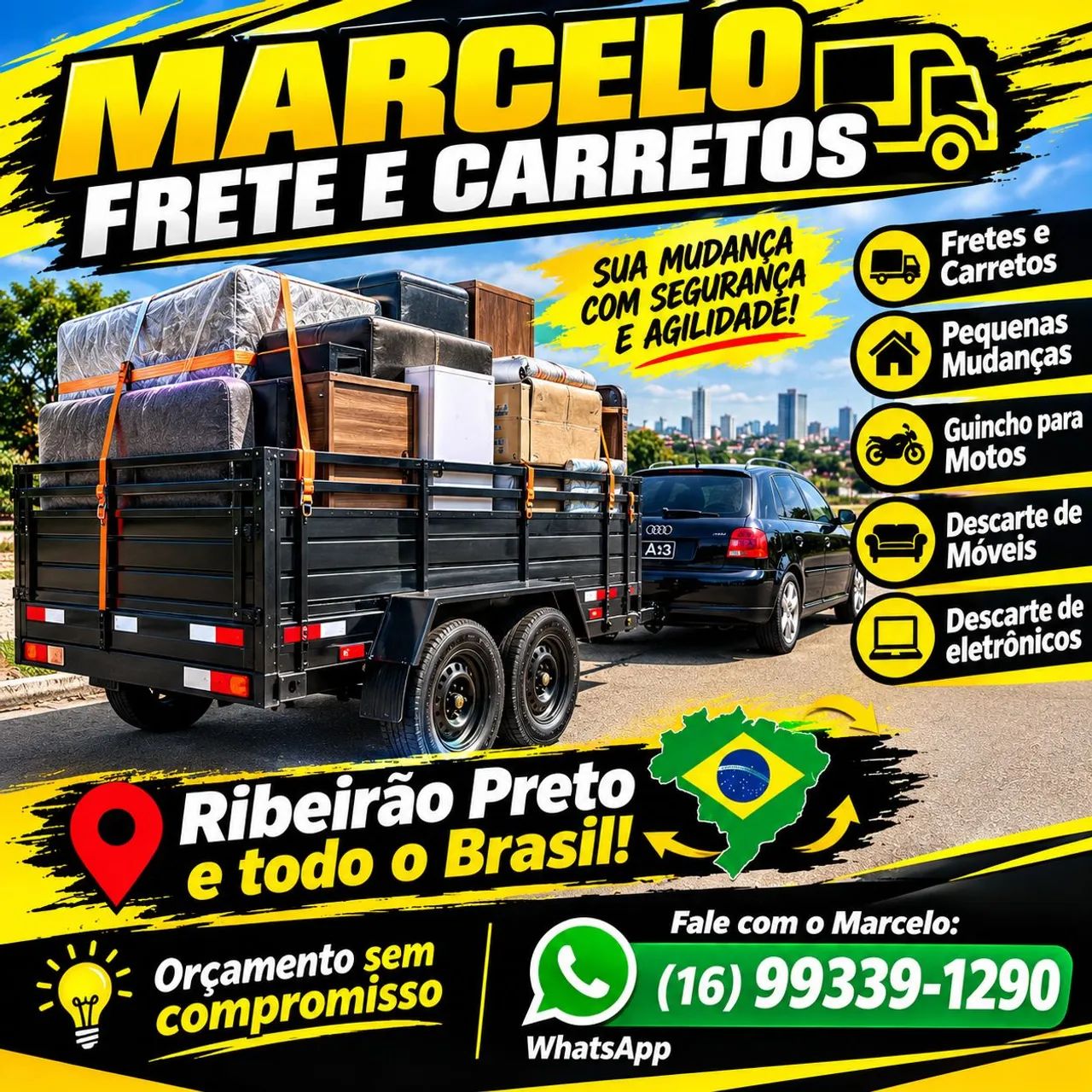 Carreto e fretes