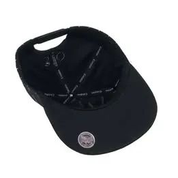 Boné Compton Snapback Bordado Risca de Giz Preto - Foto 4