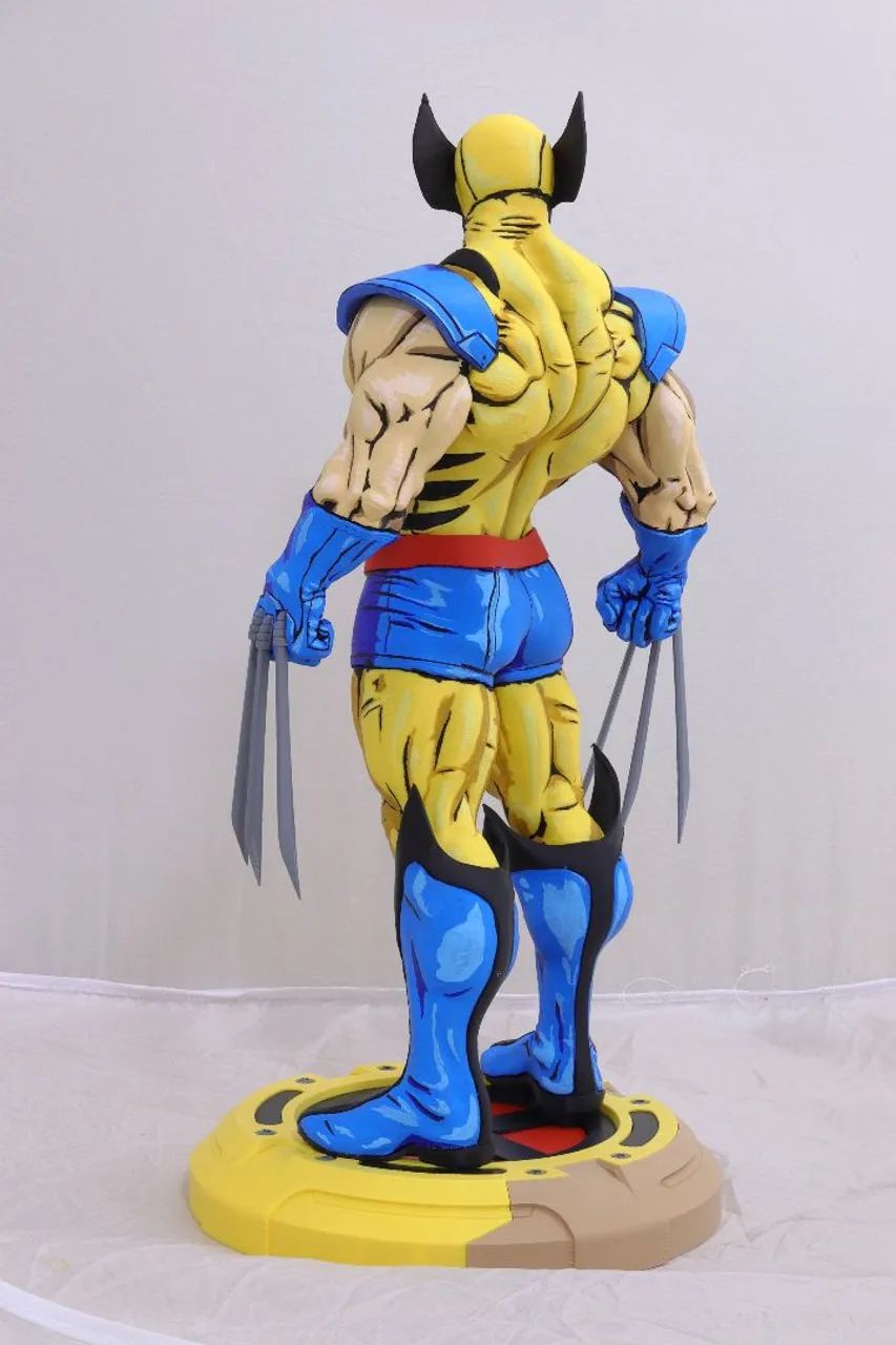 Boneco do Wolverine impresso em 3d - Foto 2