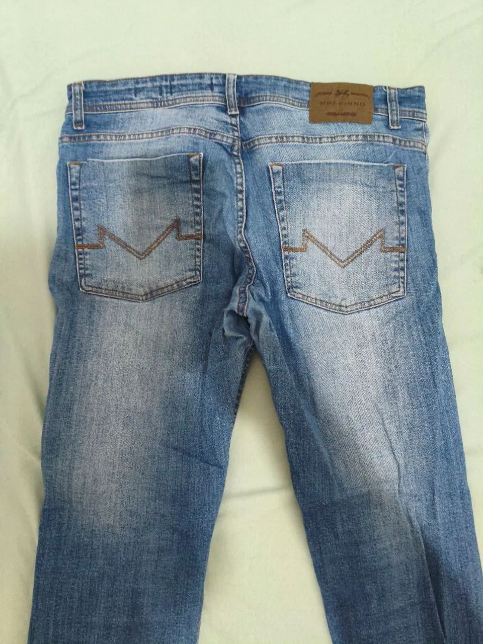 Calça jeans original marfino slim - TAM 44 - Foto 4