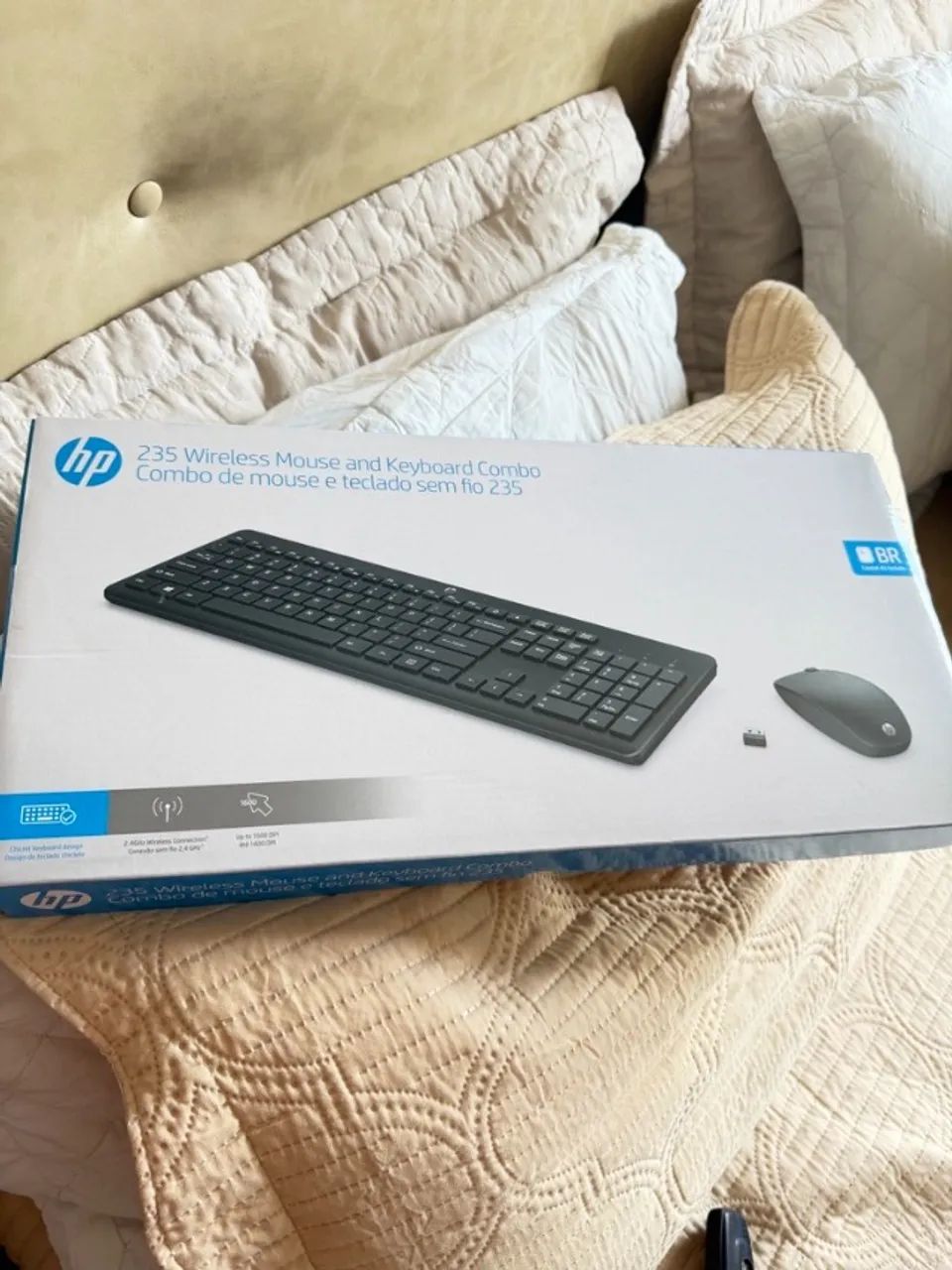 Teclado e mouse sem fio. - Foto 3