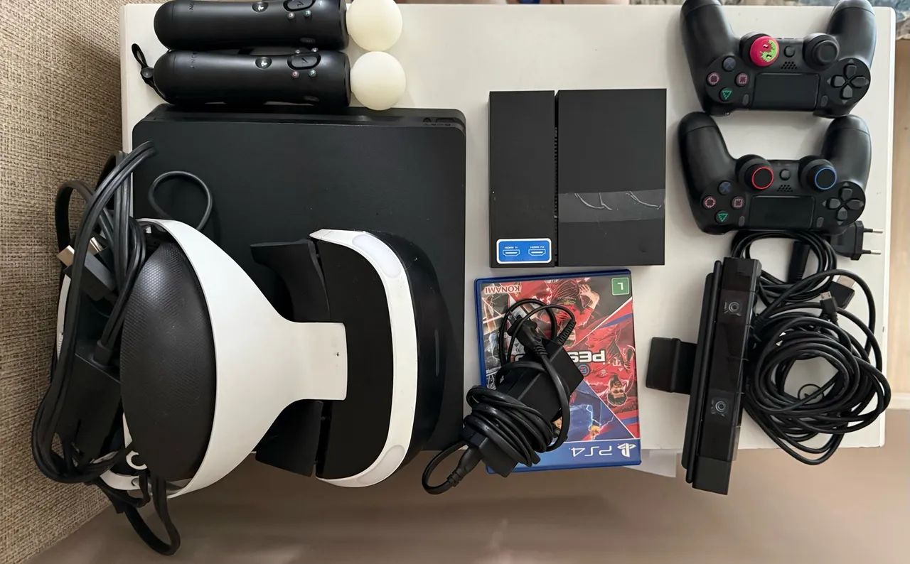 PS4 + Óculos  - Foto 4
