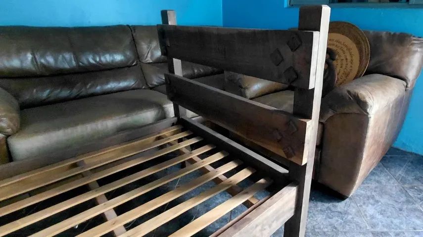Cama forte madeira maciça  - Foto 2
