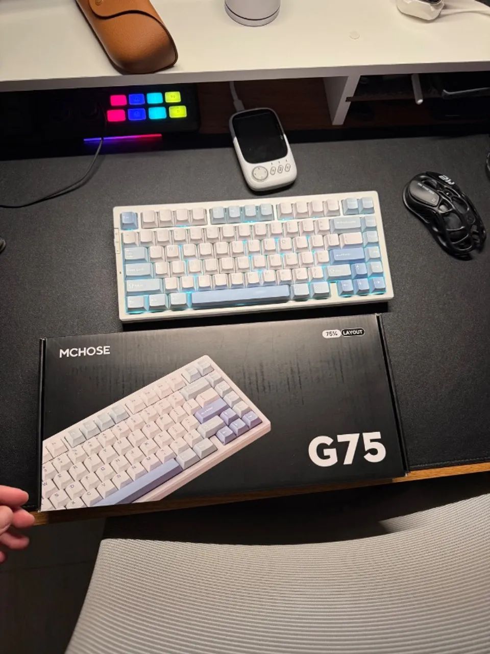 Teclado mecânico MCHOSE G75 Pro - Foto 2