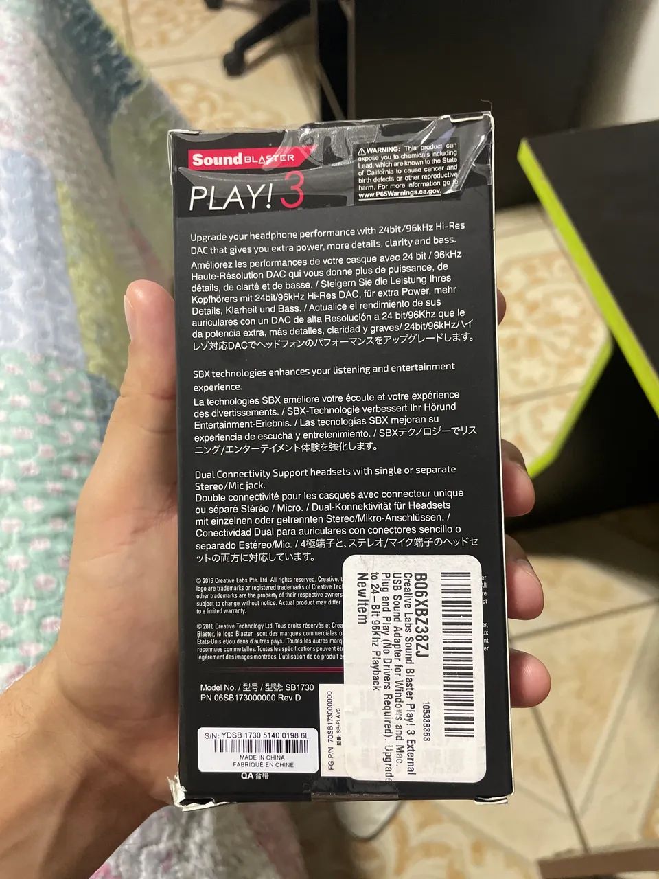 Sound blaster play!3 - Foto 2