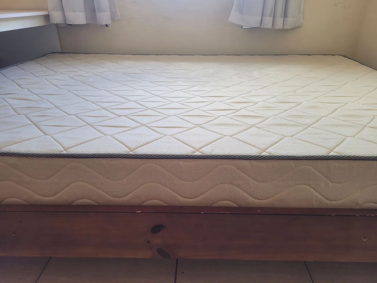 Cama + colchão ortopédico - Foto 3