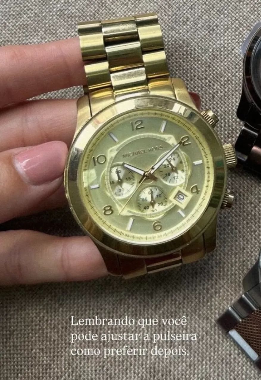 Relógio Michael Kors - dourado 