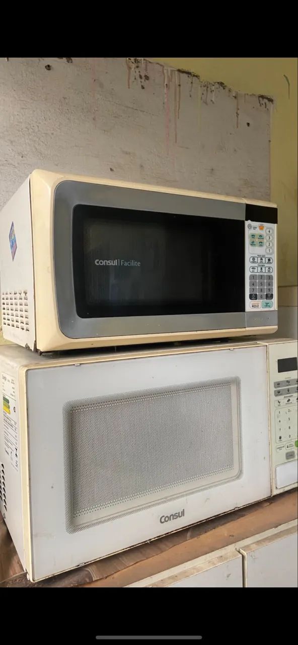 Vendo 2 microondas com defeito