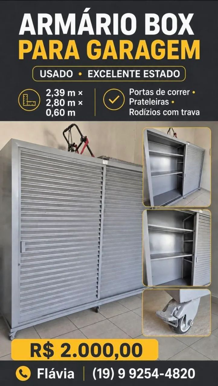Armário Box Garagem