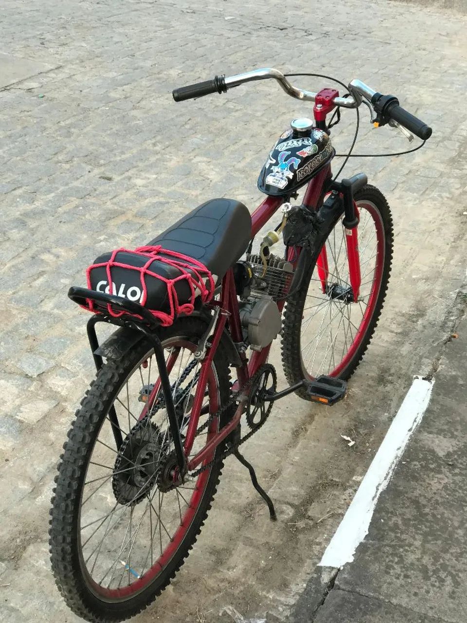 Bicicleta motorizada 80cc - Foto 2