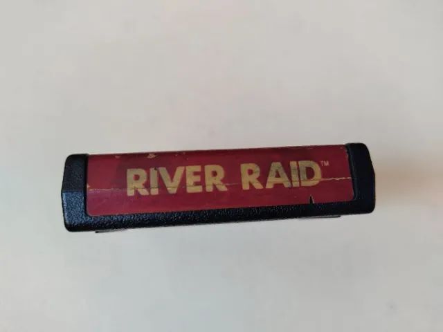 River Raid - Cartucho Com Desgastes No Label - Atari 2600 - Foto 4