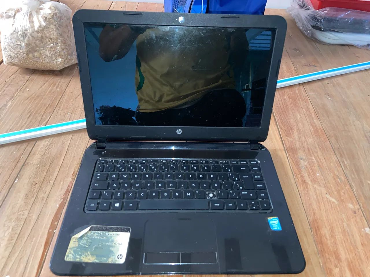 Notebook com problema na entrada da fonte