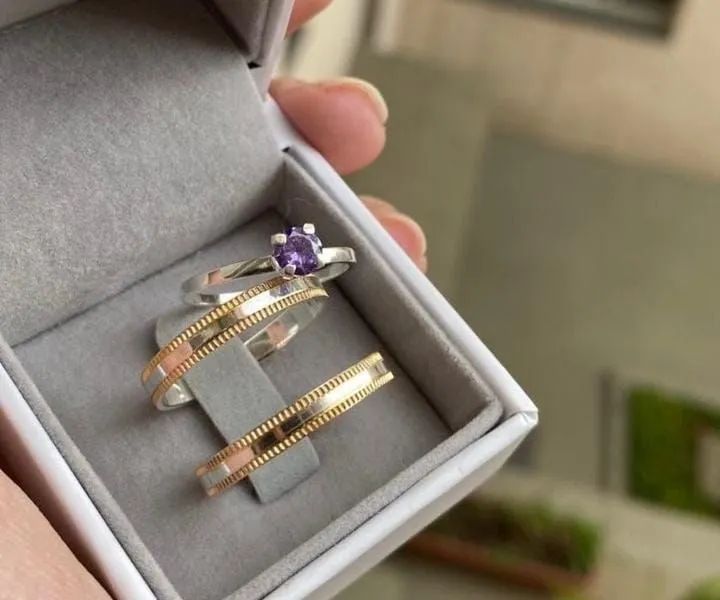 Alianças de casamento namoro compromisso  - Foto 4