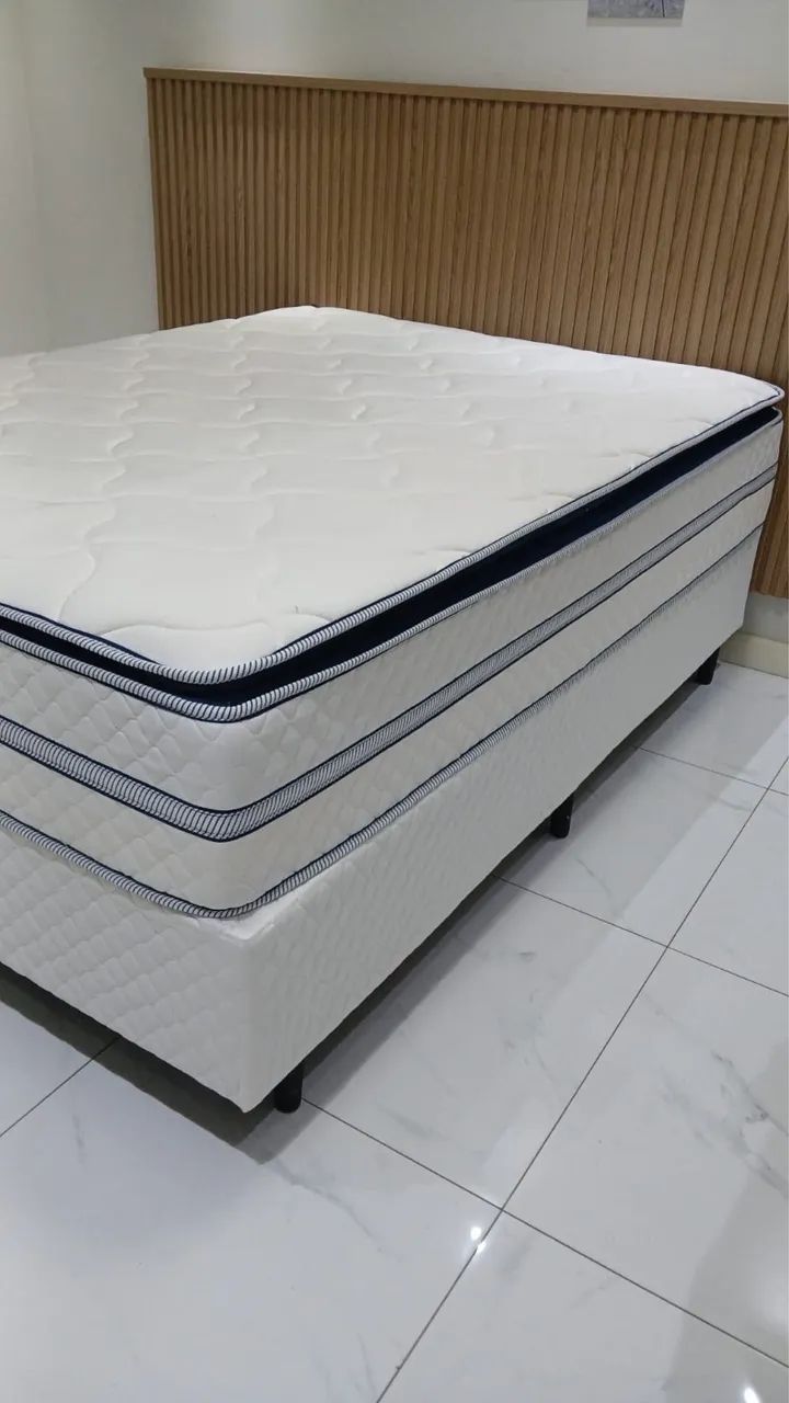 Vendo cama box de casal  - Foto 3