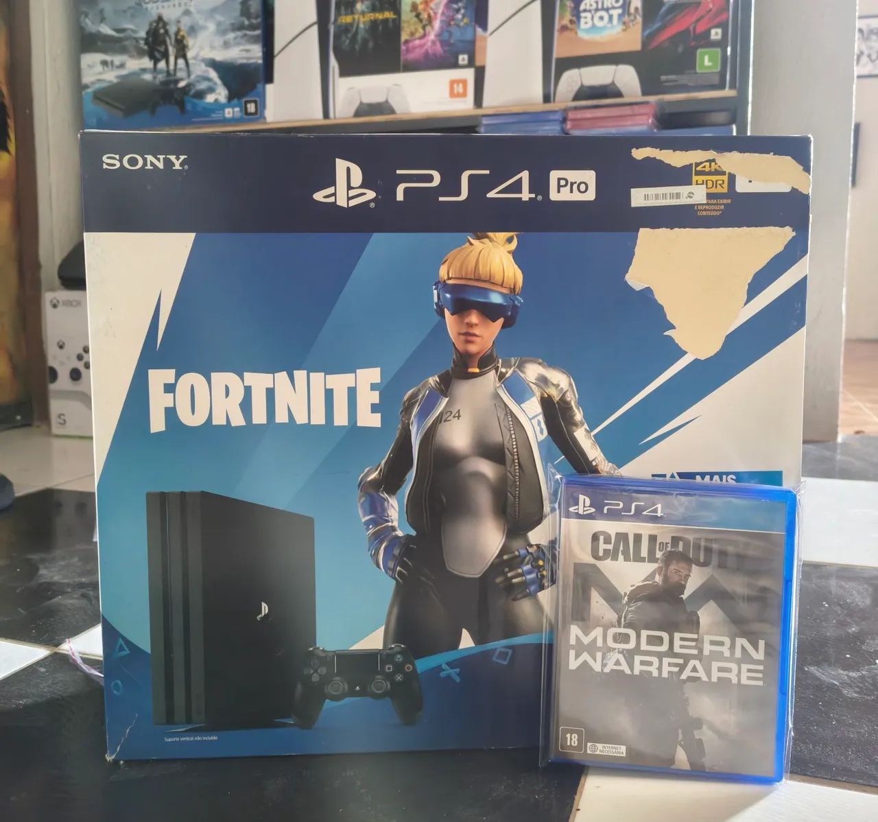 PS4 PRO ÚNICO DONO 12.2