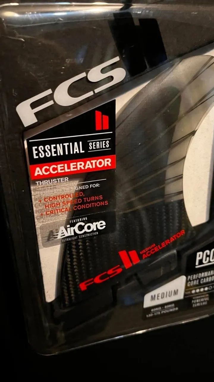 Quilhas Fcs 2 Nova Carbono Zero Km Accelerator Performance Core  Média