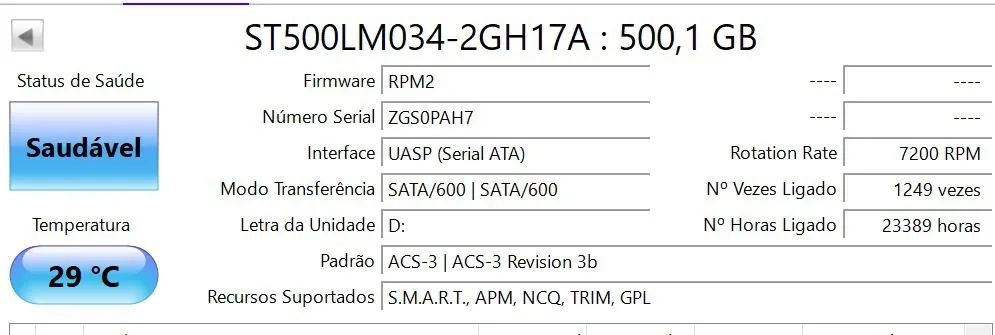 HD Slim SATA Notebook PC 500GB - Foto 3