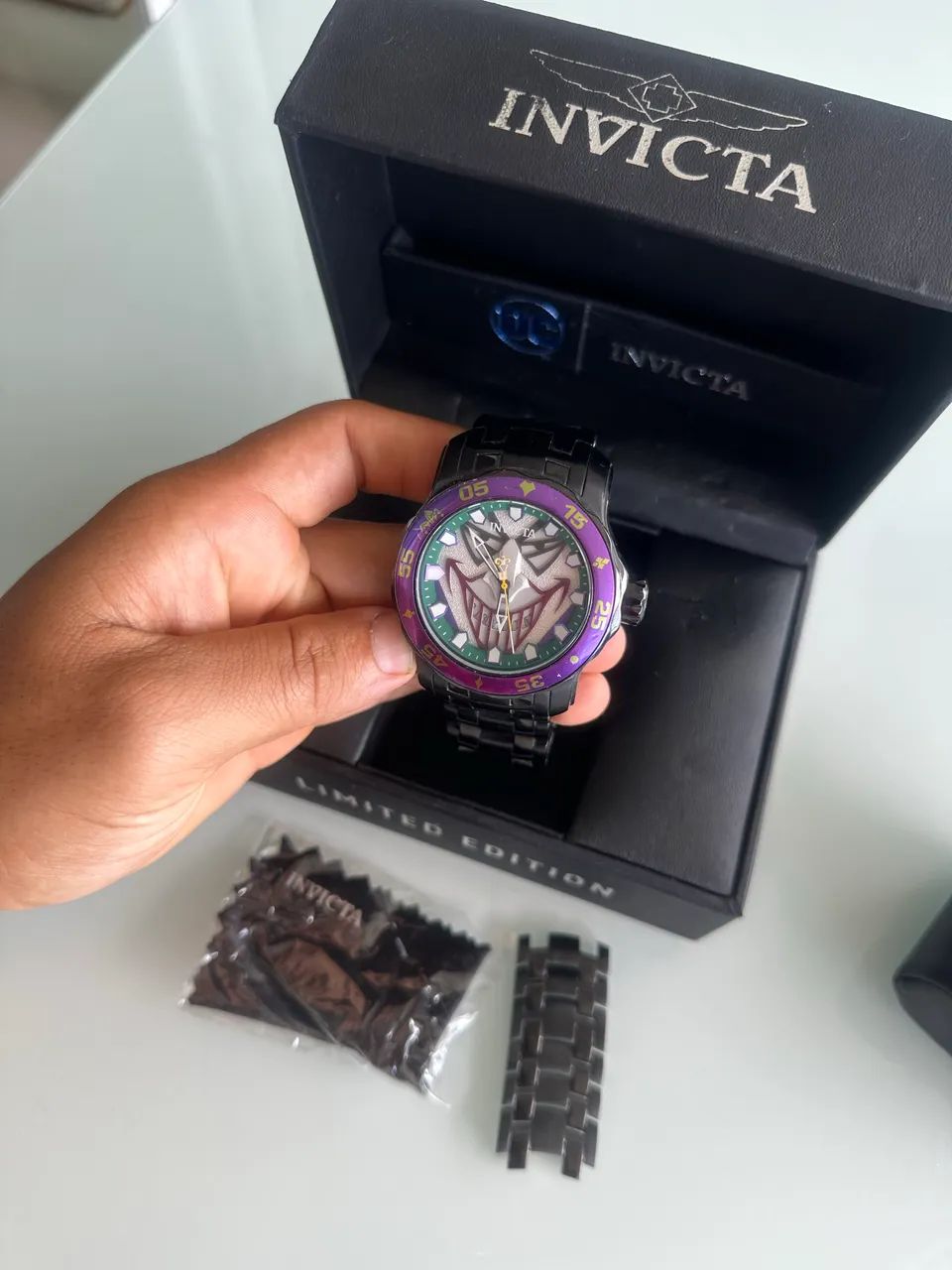 Relógio INVICTA DC JOKER Edição Limitada